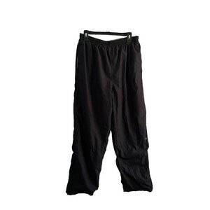 champion Track  sweatpants Men Large Pull On Drawstring Black
